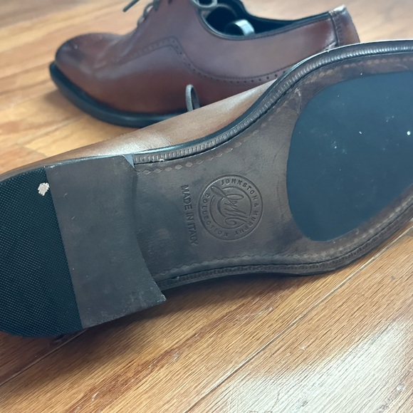 Johnston and Murphy Brown Leather Oxfords main image 6